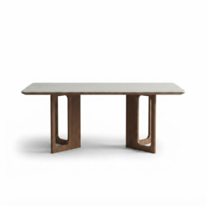 Stone Arc Dining Table