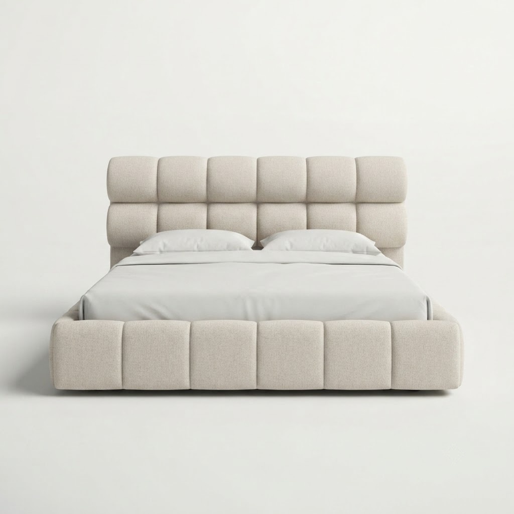 Cloud Grid Bed - Image 4